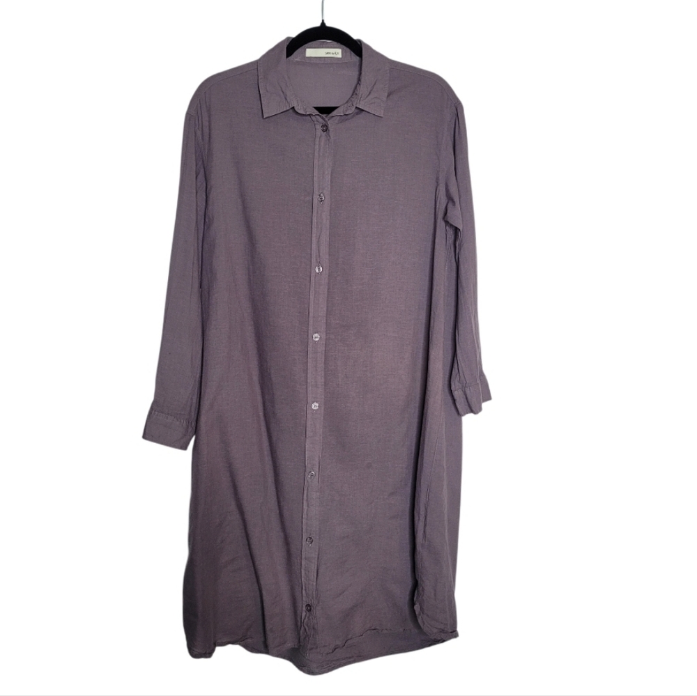 Shoo・La・Rue Women Purple Shirt Dress Size Medium